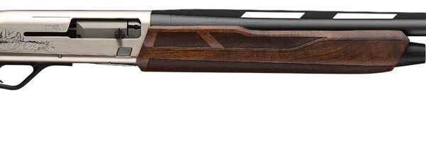 Winchester Repeating Arms 511236391 SX4 Upland Field 12 Gauge 26″ 4+1 3″ Matte Nickel Engraved Rec Satin Walnut Stock Right Hand (Full Size) Includes 3 Invector-Plus Chokes