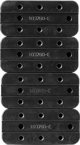 MDT INTERIOR FOREND WEIGHTS – 4 PACK .52 LBS EACH BLACK