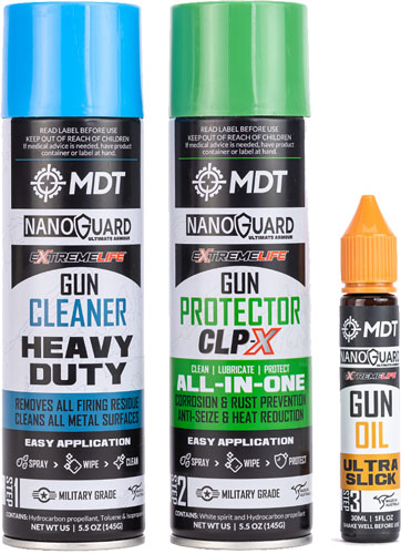 MDT NANOGUARD 3 STEP CLEANING – KIT STANDARD