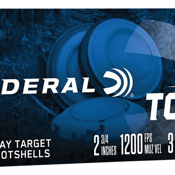 Federal TG1210075 Top Gun 12Gauge 2.75″ 1 1/8oz 7.5Shot 100 Per Box/2 Case