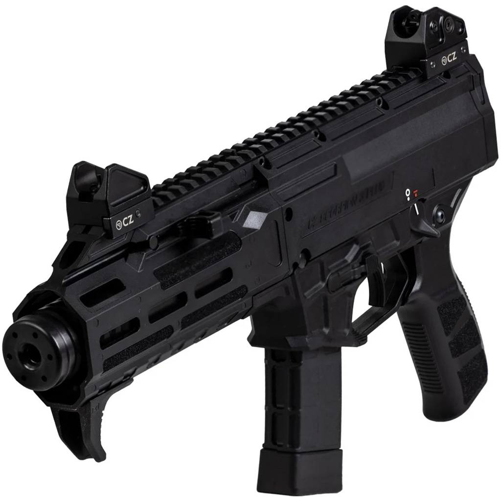 CZ Scorpion 3+ Pistol 9mm 7.8 in. Black 20+1 rd. - Image 2