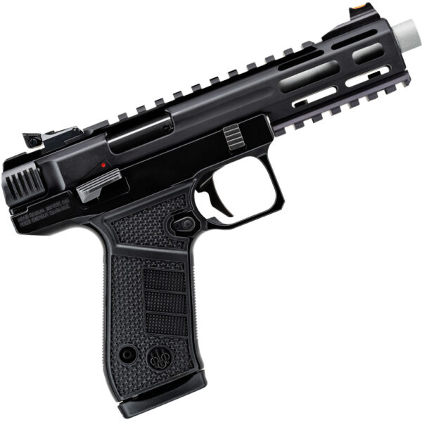 Beretta B22 Jaguar Tac Metal Pistol 22 LR 5.25 Black w/Threaded Brrl 15 rd