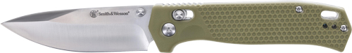 S&W KNIFE 24/7 PIVOT LOCK DROP – POINT 3.3″ SS/GRAY