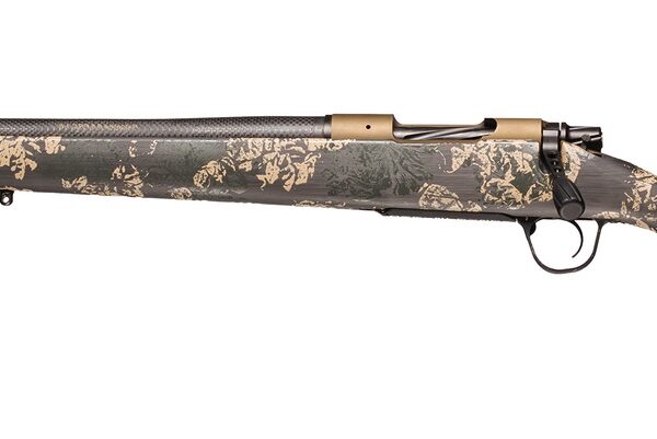 Christensen Arms 8010621400 Ridgeline FFT 300 PRC 3+1 22″ Carbon Fiber/Threaded Barrel, Burnt Bronze Cerakote, Green with Black/Tan Accents Stock, Left Hand