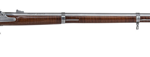 Traditions R186100 1861 Springfield  58 Cal Percussion 40″ Stainless Round Barrel, Oiled Walnut Stock, Fixed Front Sight, Adjustable Rear Sight