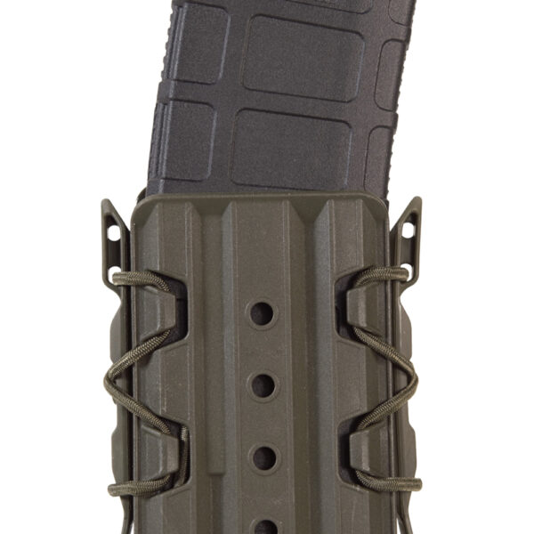 High Speed Gear 16TA01OD TACO V2 OD Green Polymer, 2″ Belt Clip/MOLLE U-Mount, Compatible w/ Rifle Mags