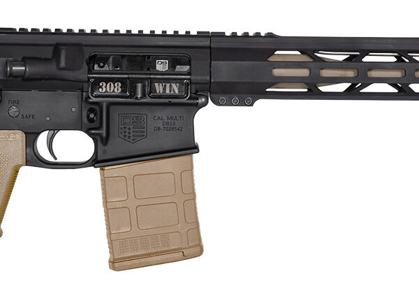 Diamondback DB105AC221 DB10 308 Win 20+1 16″ FDE Chromoly Barrel, Black Rec/M-Lok Handguard, FDE Magpul Carbine Stock/K2 Grip