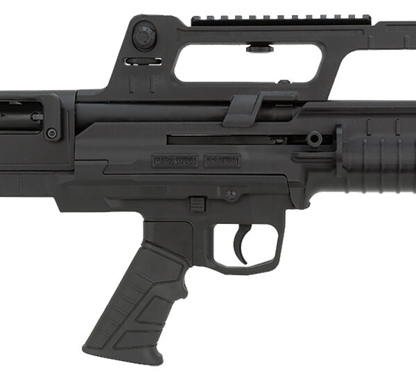 Escort HEBA20180001 BullTac SA 20 Gauge Semi-Auto 3″ 5+1 18″ Black Stainless Steel Barrel, Black Aluminum/Polymer Receiver w/Picatinny Rail, Black Bullpup Synthetic Stock, Black Grip