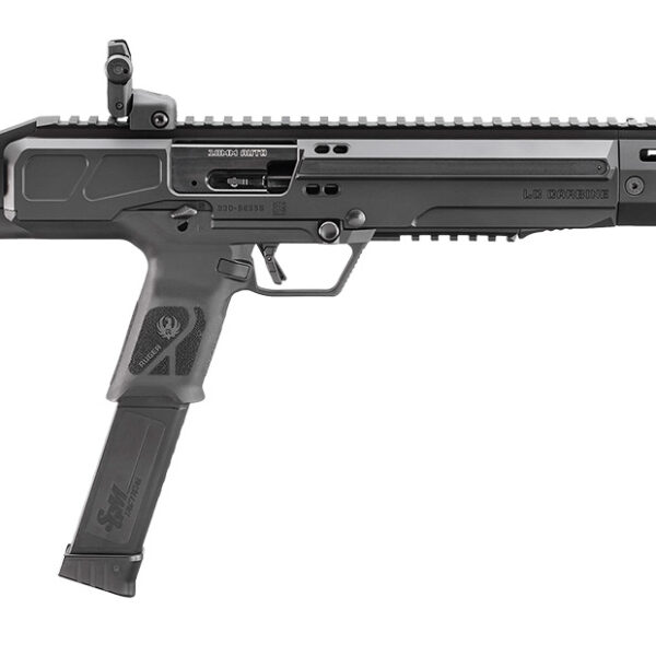 Ruger 19307 LC Carbine 10mm Auto 30+1 16.25″ Black Anodized Threaded Barrel, Black Anodized Picatinny Rail Aluminum Receiver, M-LOK Handguard, Adj Folding Black Polymer Stock, Ambidextrous