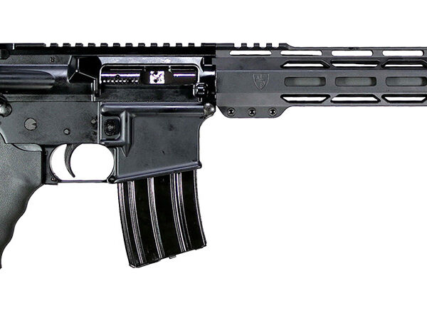 Alexander Arms RTA50ST Tactical  50 Beowulf 7+1 16.50″ Threaded Barrel, Black Anodized Receiver w/Picatinny Rail, M-LOK Handguard, Black Synthetic Stock & Black A2 Grip