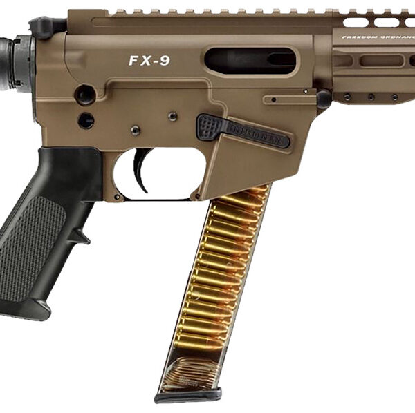 FREEDOM ORDNANCE FX9P8-FDE FX9P  9mm Luger 31+1 8″ Flat Dark Earth