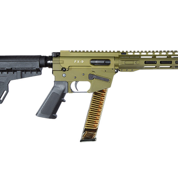 FREEDOM ORDNANCE FX9P8-ODG FX9P  9mm Luger 31+1 8″ OD Green