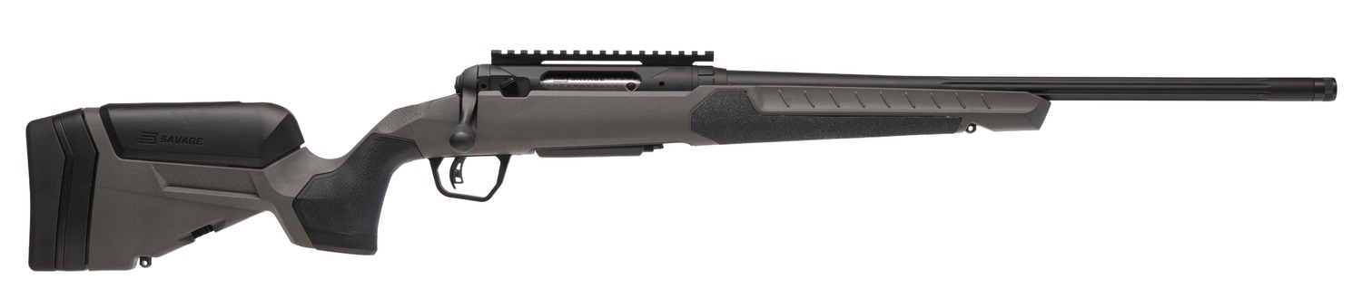 Savage Arms 32547 110 Core Hunter 300 Win Mag 3+1 22" Fluted Barrel, Flat Dark Gray AccuStock w/AccuFit V2 Synthetic Stock, Right Hand