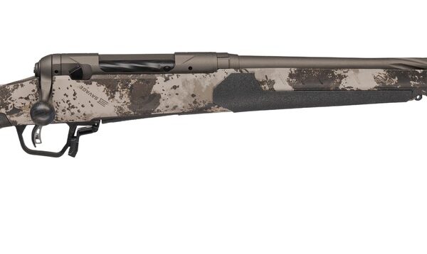Savage Arms 32604 110 Core Hunter Pro 6.5 PRC 3+1 22″ Fluted Barrel, Savage Western Camo AccuStock w/AccuFit V2 Synthetic Stock, Right Hand