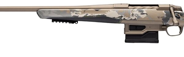 Browning 036127294 X-Bolt 2 Speed LR Full Size 6.5 PRC 5+1 26″ Smoked Bronze Cerakote Fluted & Steel Drilled & Tapped Receiver, Picatinny Rail Forend, Ovix Camo w/Black Overmold Adj Comb & LOP Synthet