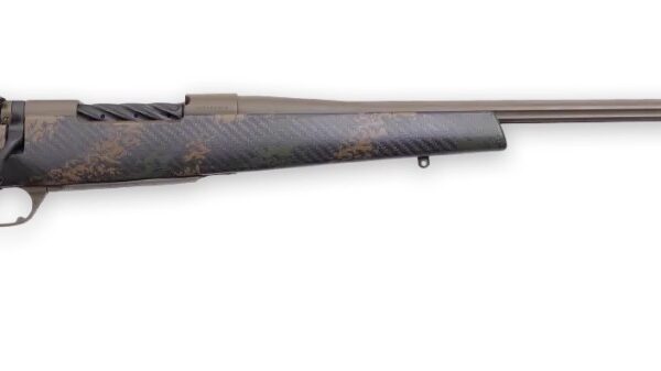 Weatherby MBC20N22CMR4B Mark V Backcountry 2.0 22 Creedmoor 4+1 22″ Patriot Brown Cerakote Fluted Threaded Barrel, Steel Drilled & Tapped Receiver, Carbon Fiber w/Brown & Dark Green Sponge Accents Fix