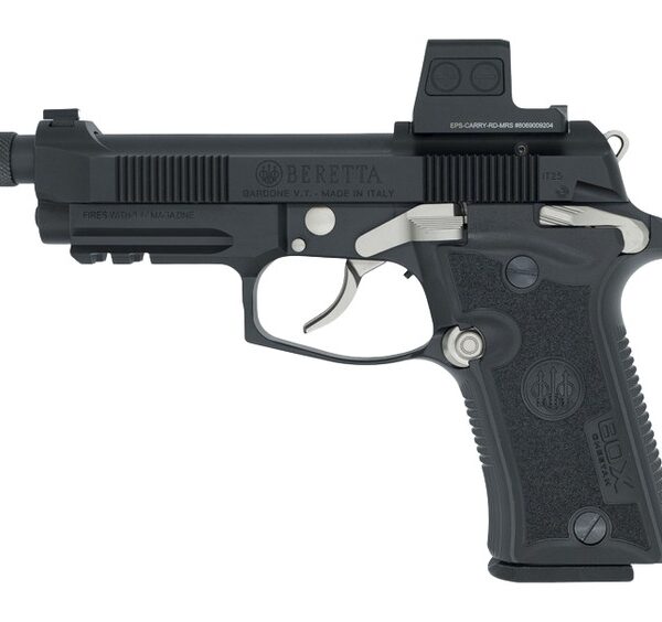 Langdon Tactical Tech 80X32BCBRE Beretta Cheetah 80X Micro-Compact 32 ACP 13+1 4.40″ Black Threaded Barrel, Black Carbon Steel Optic Ready/Serrated Slide, Black Cerakote Aluminum Frame w/Picatinny Rai