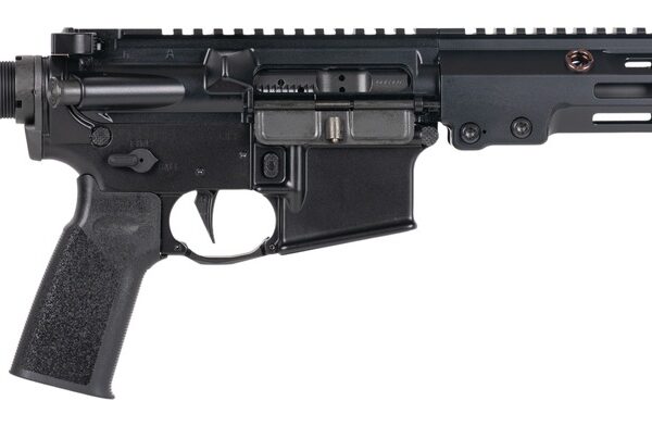 Geissele Automatics 08562B Super Duty MOD1 5.56 NATO No Magazine 10.30″ Threaded Barrel Black Cerakote Aluminum Receiver w/Picatinny Rail, M-LOK Handguard, Black Polymer SB Tactical SBA3 Brace, Mil-Sp