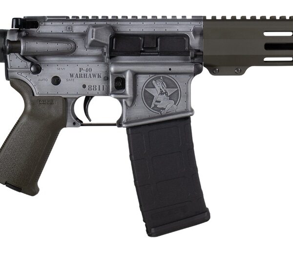 Shark Coast Tactical SCC07336BOMB-P Bomber 5.56 NATO 30+1 10.50″ Black Nitride Threaded Barrel, Aluminum Receiver w/Picatinny Rail, M-LOK Handguard, Polymer SB Tactical SBA3 Brace, Magpul MOE Grip, Ri