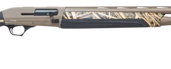 Pointer REXFT21CAMO12 Field Tek FT21 12 Gauge Semi-Auto 3″ 5+1 28″ OD Green Cerakote Vent Rib Barrel & Aluminum Receiver, Fixed Mossy Oak Shadow Grass Blades Synthetic Stock