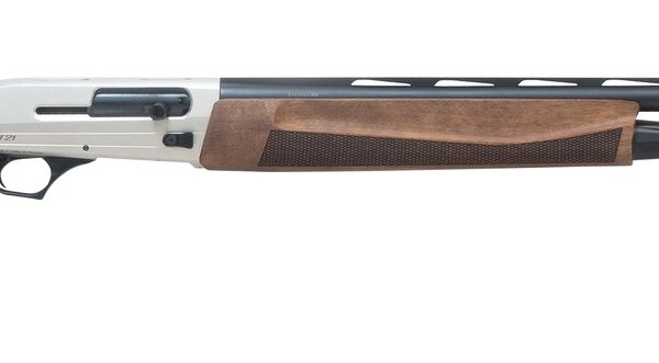 Pointer REXFT21W12 Field Tek FT21 Semi-Auto 3″ 5+1 28″ Black Vent Rib Barrel, Silver Aluminum Receiver, Fixed Turkish Walnut Stock