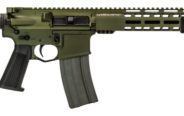 Griffin Armament MK1PATROLWHG-W MK1 Patrol 223 Wylde 30+1 14.50″ Black Anodized Barrel, Warhawk Green Anodized Aluminum Receiver w/Picatinny Rail, M-LOK Handguard, Griffin Extreme Condition Black Poly