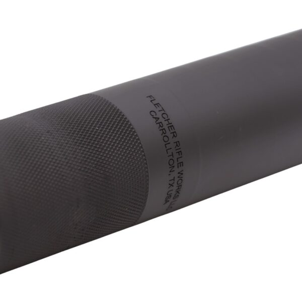 Fletcher Rifle Works PERM65TIBLK Permian 6.5mm 1.62″ Black Titanium 1.375″x24