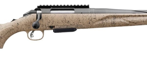 Ruger 56908 American II Ranch 5.56 NATO 5+1 16.10″ Cobalt Cerakote Spiral Fluted Threaded Barrel Flat Dark Earth Splatter