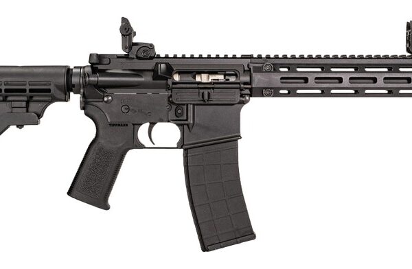 Tippmann Arms A101151 M4-22 Pro SBR 22 LR 25+1 11″ Black Parkerized Threaded Barrel, Matte Black Aluminum Receiver w/Picatinny Rail, M-LOK Handguard, Black Adjustable Polymer Stock, Black Gen2 Grip