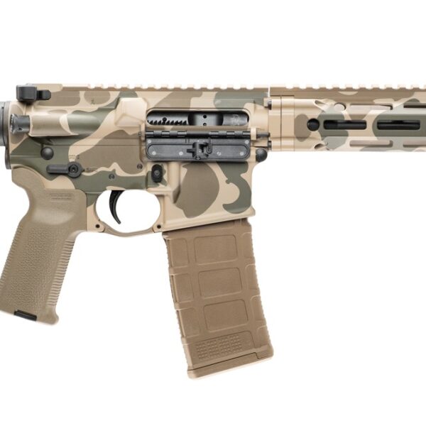 Cnc Firearms CNCDDDCV7P2 Daniel Defense V7 10.30″ Barrel, Duck Camo Receiver w/Picatinny Rail. M-LOK Handguard, Polymer Stock, Ambidextrous