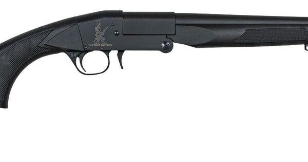 Crickett KSA4120S Jr. 20 Gauge Break Open 3″ 1rd 18.50″ Single Shot Barrel, Fixed Black Synthetic Stock, Right Hand