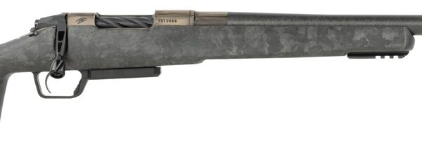 Fierce Firearms RIVTCX7PRC22DTM CT Rival XP 2.0 7mm PRC 3+1 22″ Carbon Fiber Match Grade Threaded Barrel, Distressed Tan Titanium Drilled & Tapped Receiver, Carbon Matrix Push Button Adj Cheek Piece C