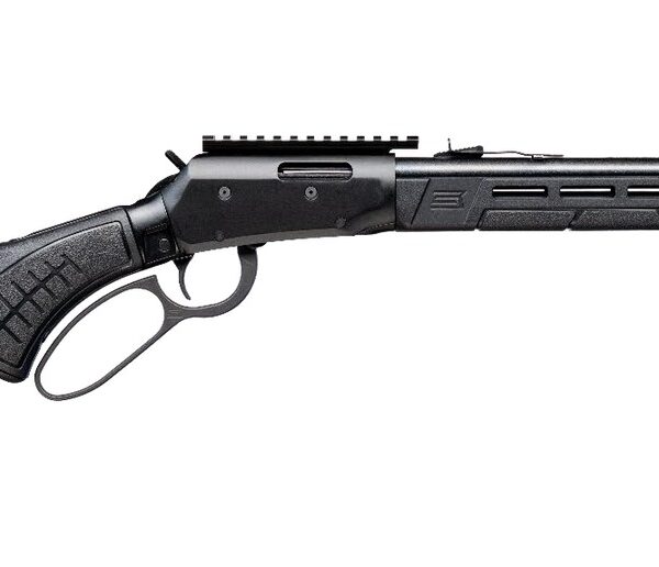 Savage Arms 46140 Revel Tactical 22 WMR 9+1 18″ Black Threaded Barrel, Black Receiver w/Picatinny Rail, M-LOK Handguard, Black MDT Adj Comb Polymer Stock