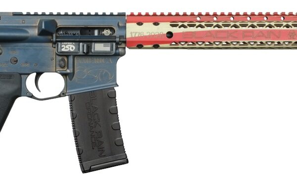 Black Rain Ordnance BRO-BETSY-250 Spec15 250th Anniversary 5.56 NATO 30+1 16″ Red, White & Blue w/250th Anniversary Engraving Aluminum Receiver w/Picatinny Rail, Magpul MOE SL Black Polymer Stock, Bla
