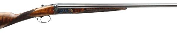 Dickinson LLC  Estate 410 Gauge Break Open 2.75″ 2rd 28″ Side By Side Barrel, True Bone-Charcoal Case Hardening Receiver, English Style Turkish Walnut Stock
