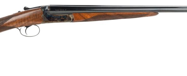 Dickinson LLC  Estate Break Open 2.75″ 2rd 28″ Side By Side Barrel, True Bone-Charcoal Case Hardening Receiver, English Style Turkish Walnut Stock