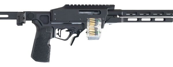 TandemKross FA41N0603BBB1 ADX Race Sports South Exclusive 22 LR 10+1 16.50″ Black QPQ Threaded Barrel, Black Anodized Aluminum Receiver w/Picatinny Rail, Black TK Folding Aluminum Stock, Polymer Grip,