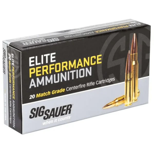 SIG SAUER ELITE MATCH 300BLK 125GR SPRSNC 20RD BX 500RD CASE