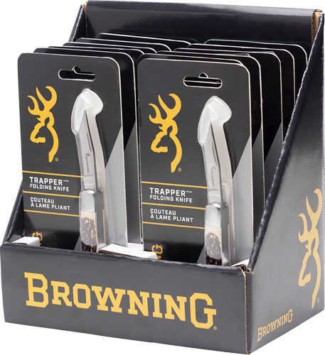 BROWNING KNIFE TRAPPER COUNTER – DISPLAY 12 KNIVES