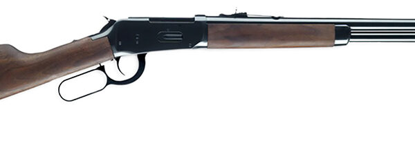 Winchester Guns 534174160 Model 94 Short Rifle 450 Marlin Caliber with 7+1 Capacity, 20″ Barrel, Brushed Polish Blued Metal Finish & Satin Black Walnut Fixed Straight Grip Stock Right Hand (Full Size)