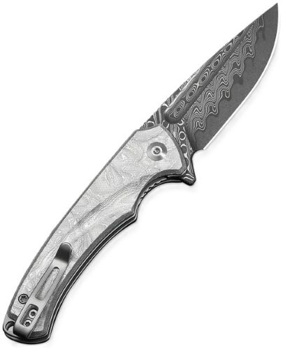 CIVIVI KNIFE VOIDFLARE 2.92″ – G10 ALUMINUM FOIL DAMASCUS