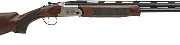 CRICKETT O/U SPORTING 20GA 3″ – 22″ DELUXE SILVER ENGRAVED