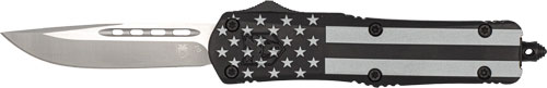COBRATEC MEDIUM FS3 OTF BLACK – OUT FLAG 3″ D2 DROP NON SRRTED