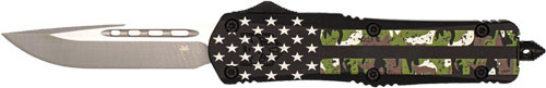 COBRATEC MEDIUM FS3 OTF CAMO – AMERICAN FLAG 3″ DROP POINT