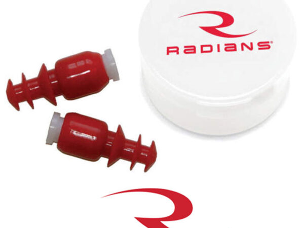 Cease Fire Baffle Style Earplugs Noise Activated Washable with Carry Case