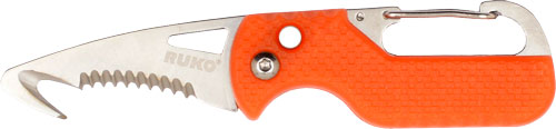 RUKO SPRING ASSIST FOLDER – 1.75″ RESCUE KNIFE ORANGE
