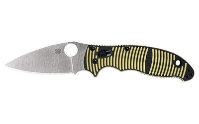 SPYDERCO MANIX 2 SALT 3.37″ YLW/SLV