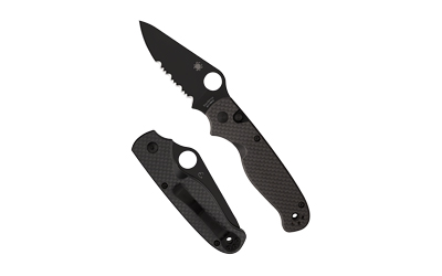 SPYDERCO BUTTONUP CF PS 3.27″ BLK