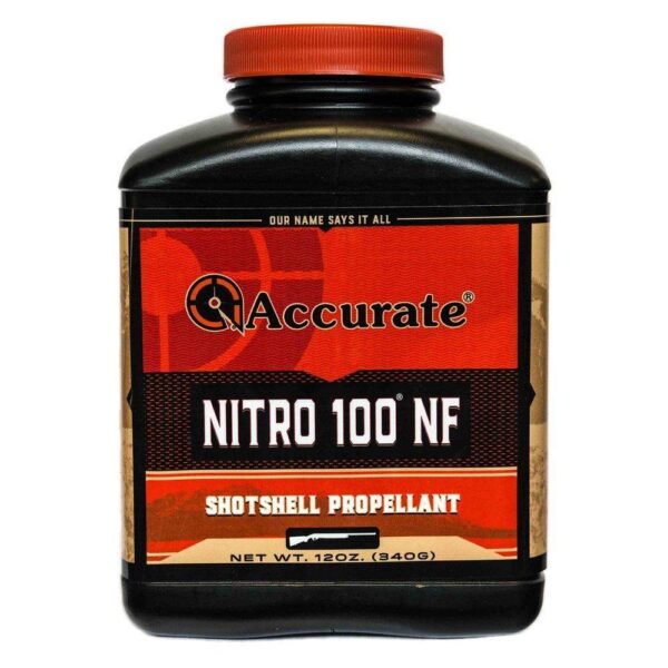 Accurate Nitro 100 NF Shotgun Powder 12 oz