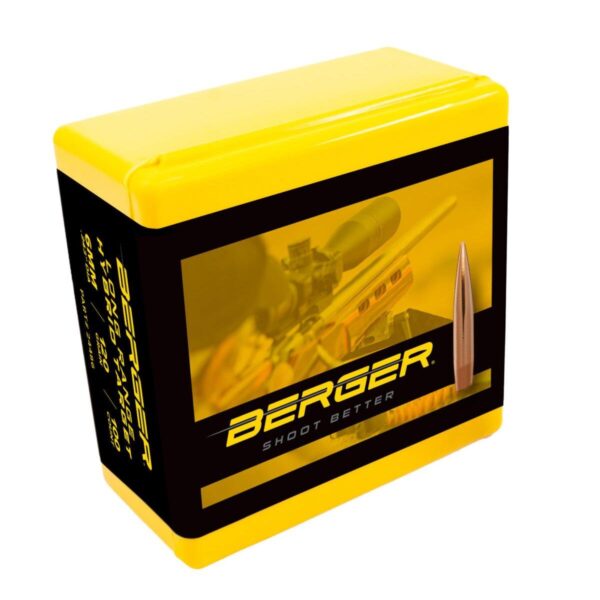 Berger Long Range Hybrid Target Bullets – 6mm 120gr OTM 100/ct